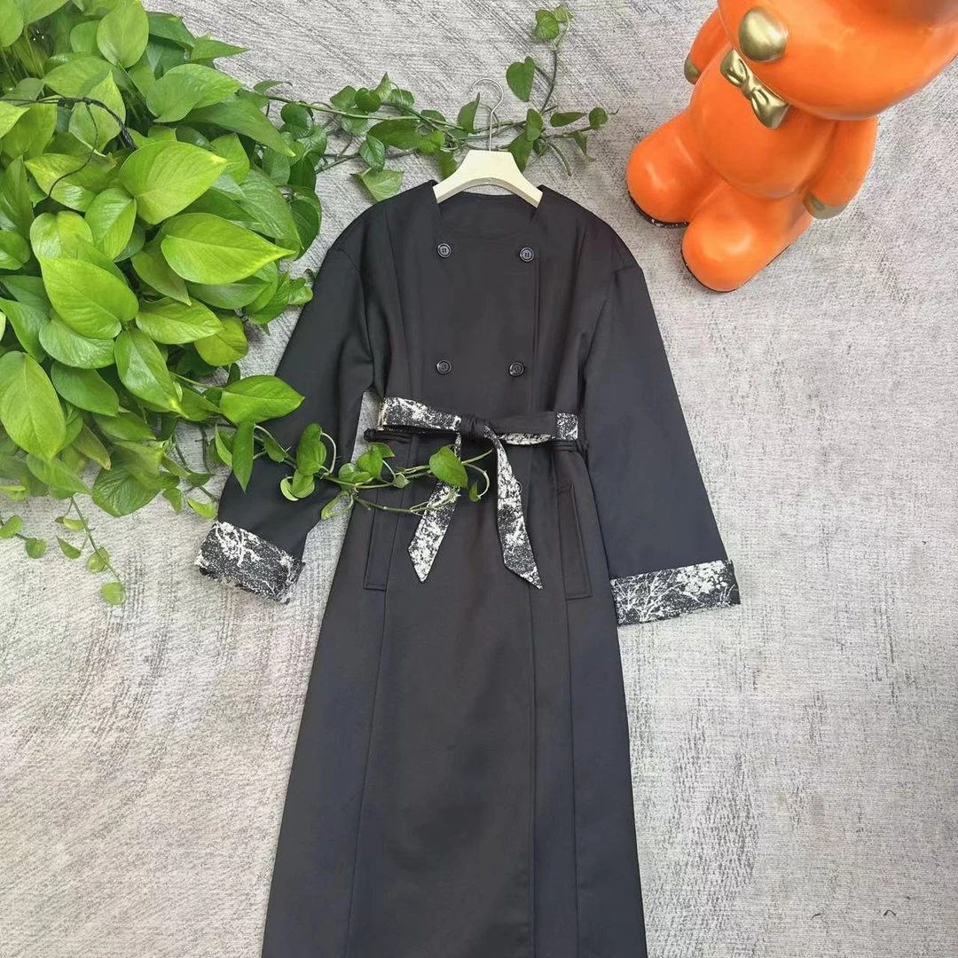 2024V v工作室新款 秋季新款高定风衣百搭气质—2005