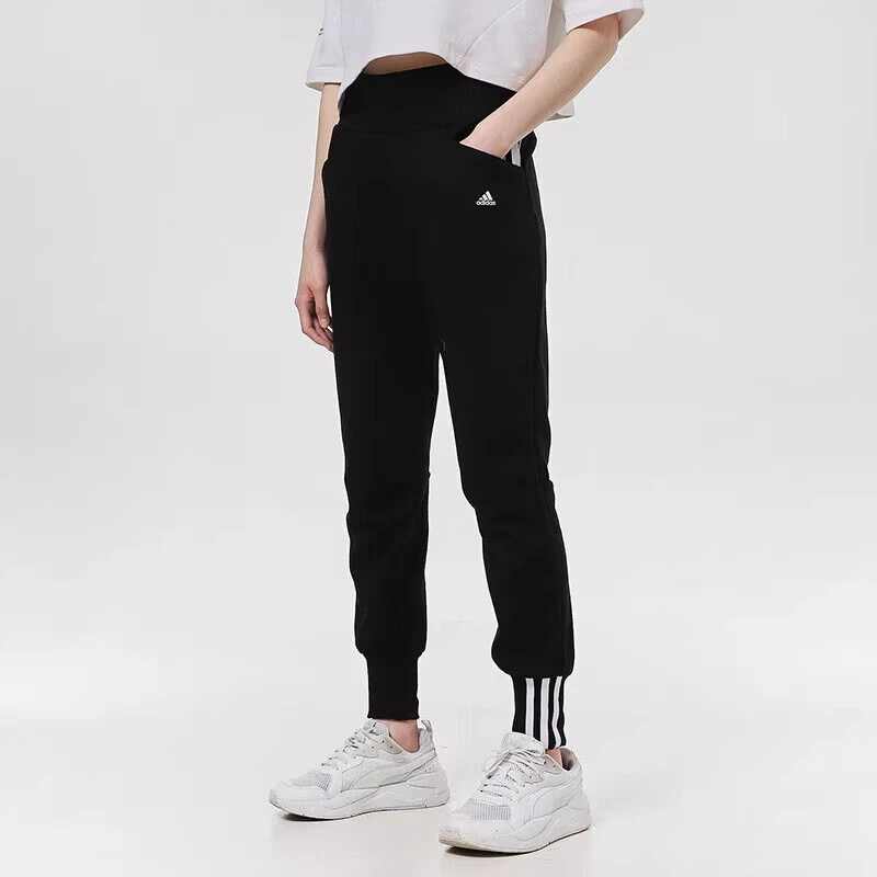 Adidas/阿迪达斯女子冬瑜伽裤高弹休闲运动长裤 GP0697