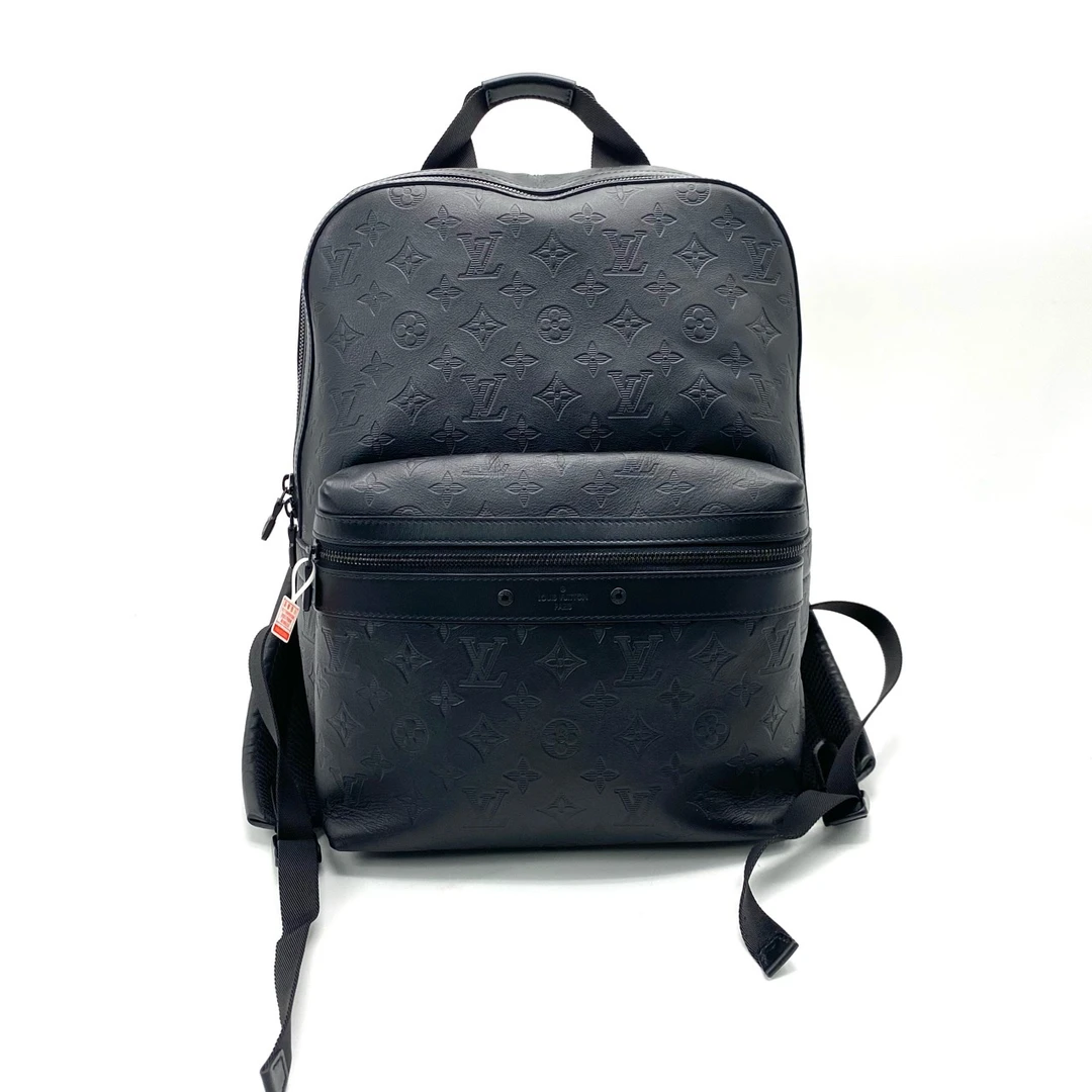 95新 LouisVuitton/路易威登 98新黑压花Sprinter双肩包尺寸32/40