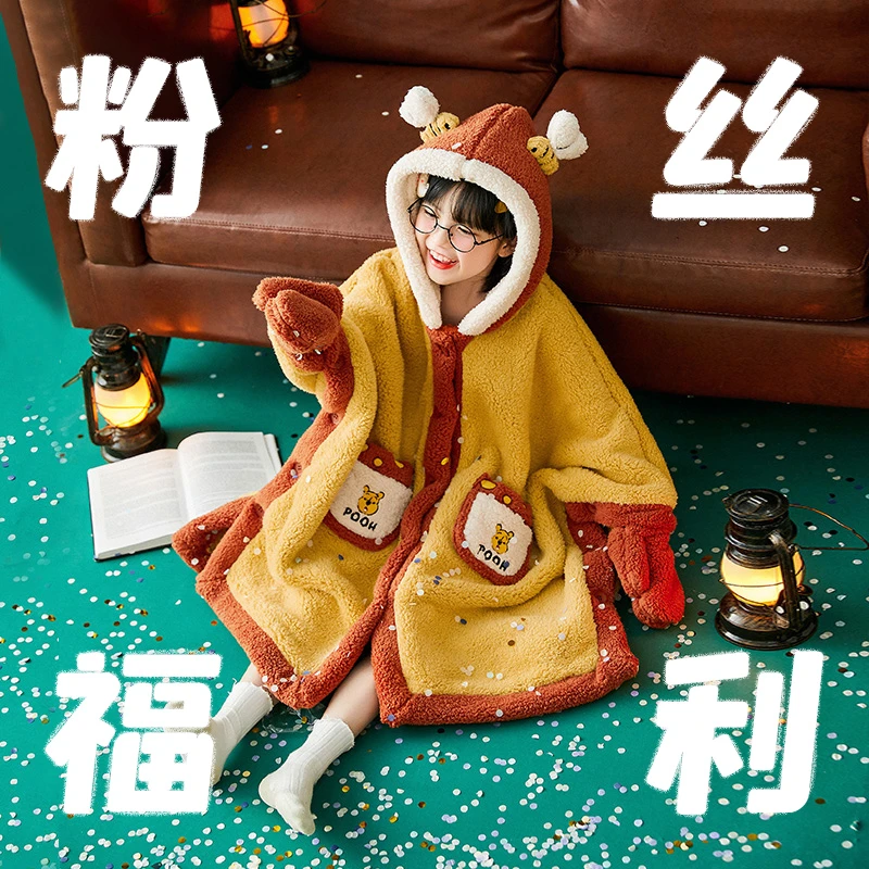 【断码捡漏】小童睡衣冬季珊瑚绒套装加绒中大童睡袍法兰绒家居服