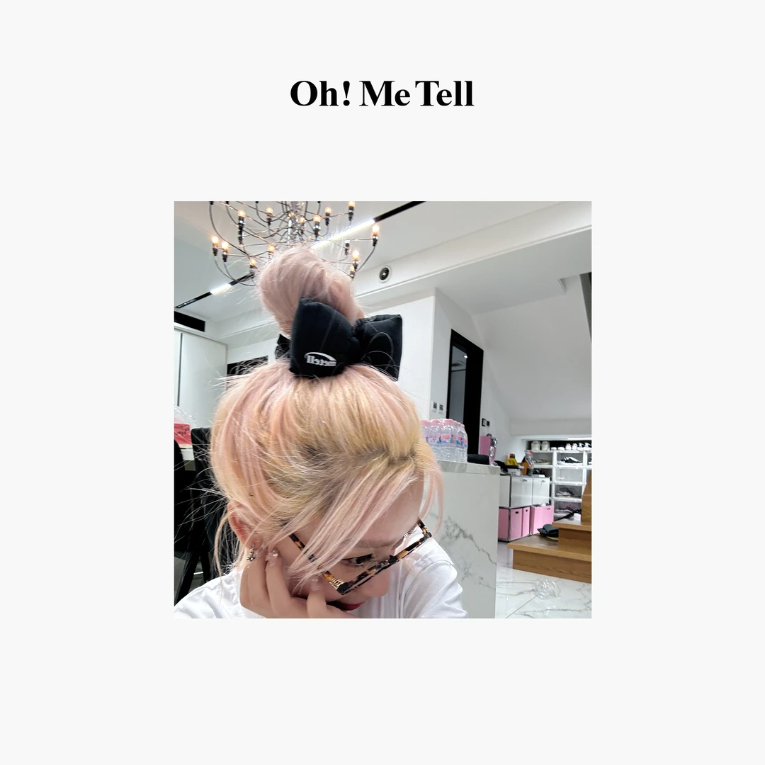 Oh! Me Tell【蜜桃自制】蝴蝶结可爱甜酷发饰发圈高弹力扎头发皮筋