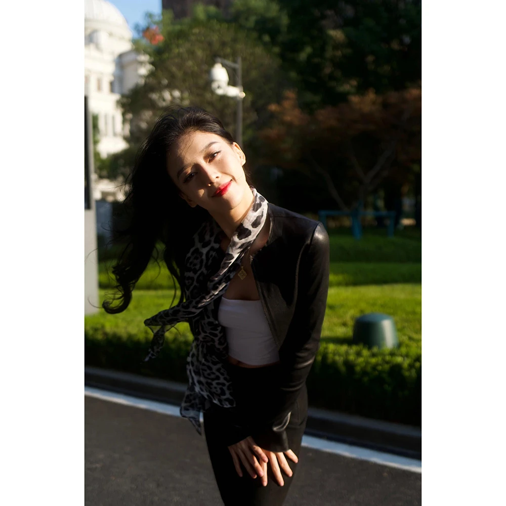 TANGSU糖苏猪婆秋装轻熟港风机车黑色皮衣外套女2024新款爆款上衣