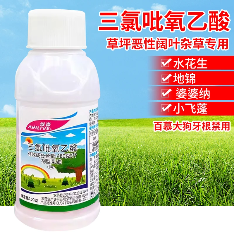草坪除草剂黑麦草马尼拉高羊茅结缕草除恶性阔叶杂草地锦草水花生