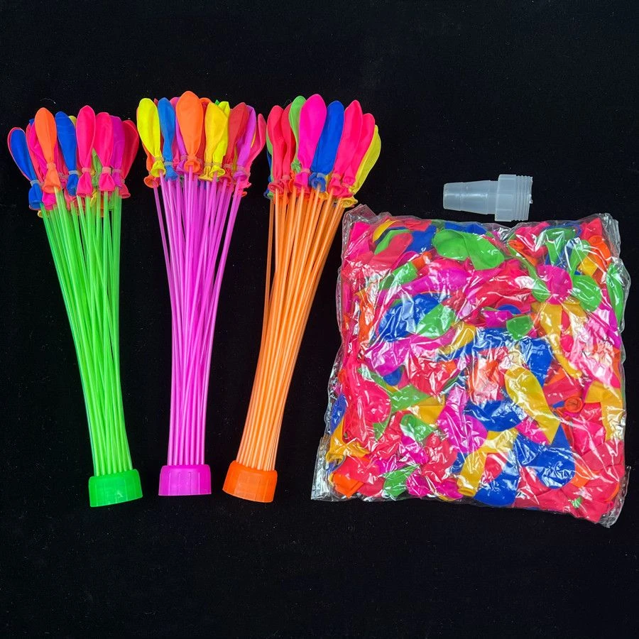 灌水气球打水仗气球夏天儿童玩具气球快速注水泼水节发泄水球水弹