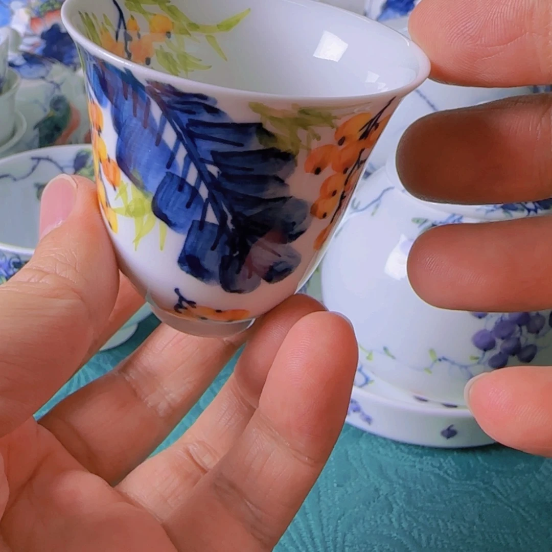 【闪购商品】陶瓷景德镇陶瓷艺术手绘茶具