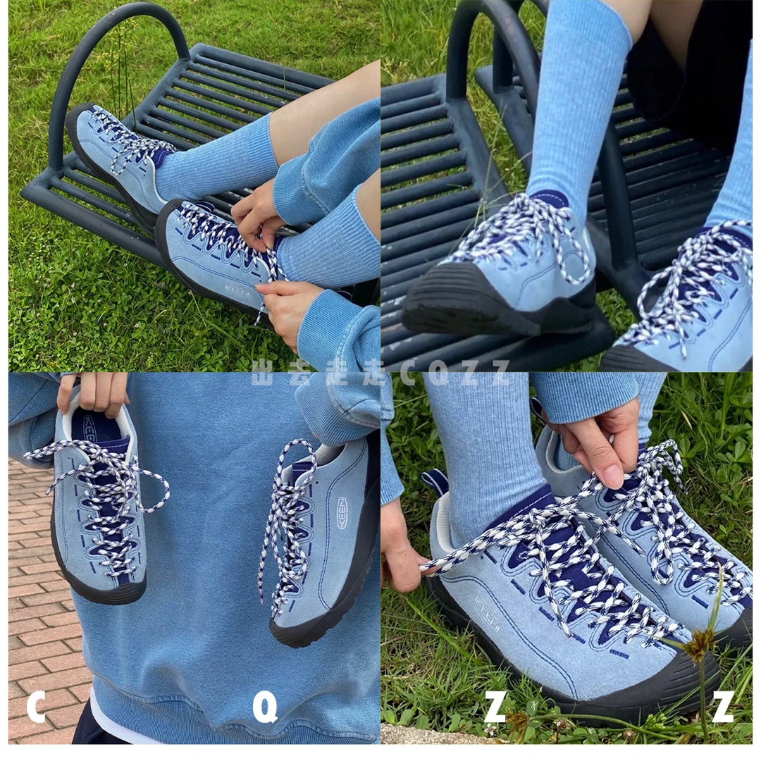 奥特莱斯keen户外登山鞋露营徒步防滑情侣运动山系休闲男女情侣鞋