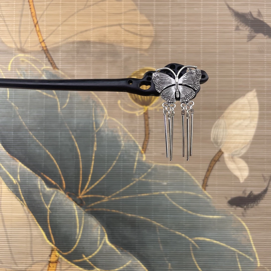 J206气质蝴蝶发簪