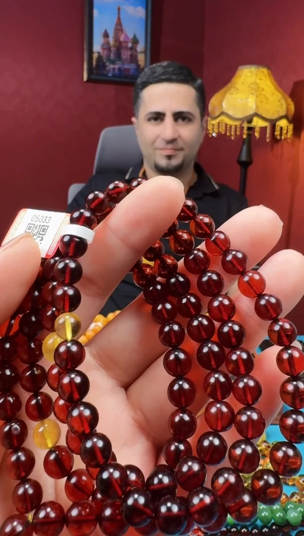 【闪购商品】琥珀项链未镶嵌（05033）