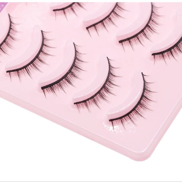 假睫毛女自然仿真嫁接黑硬梗可撑双眼皮贴睫毛自然眼睫毛R-2手工