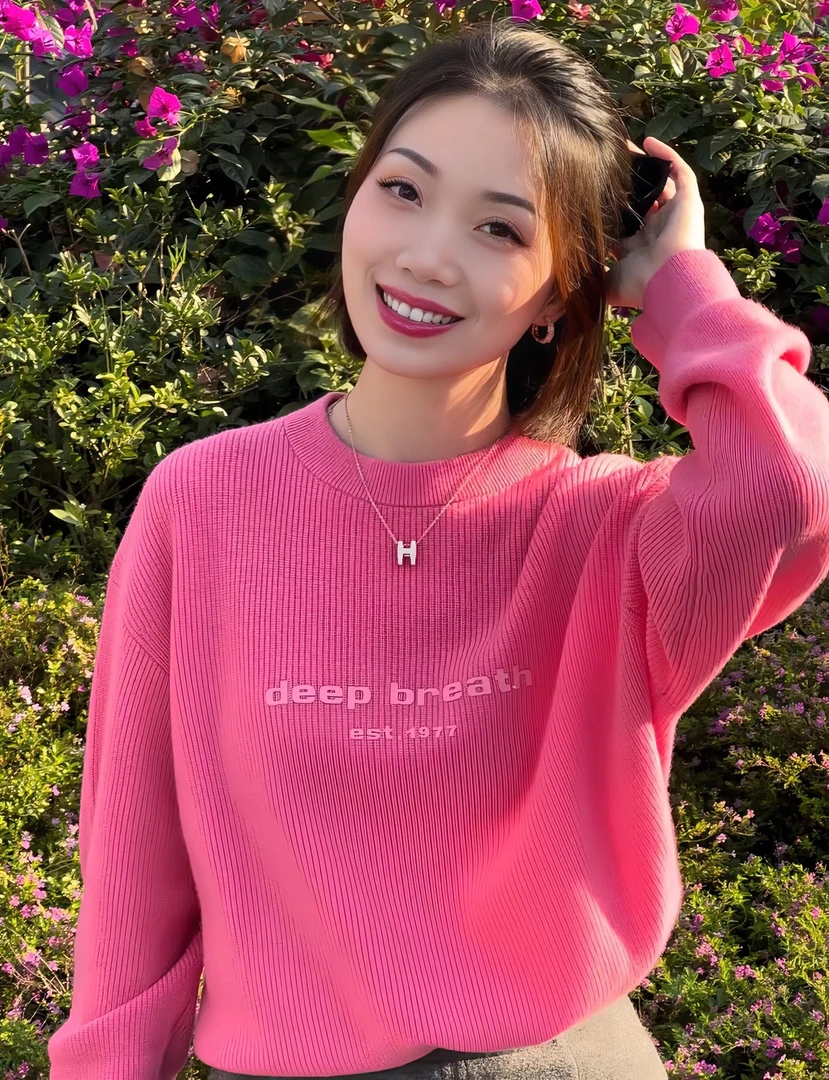 GIRDEAR/哥弟秋冬绵羊毛热力感慵懒风厚款休闲长袖针织衫1399683