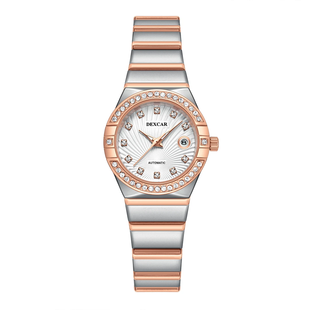 轻奢女款全自动腕表女表日历+镶钻款（小曾）