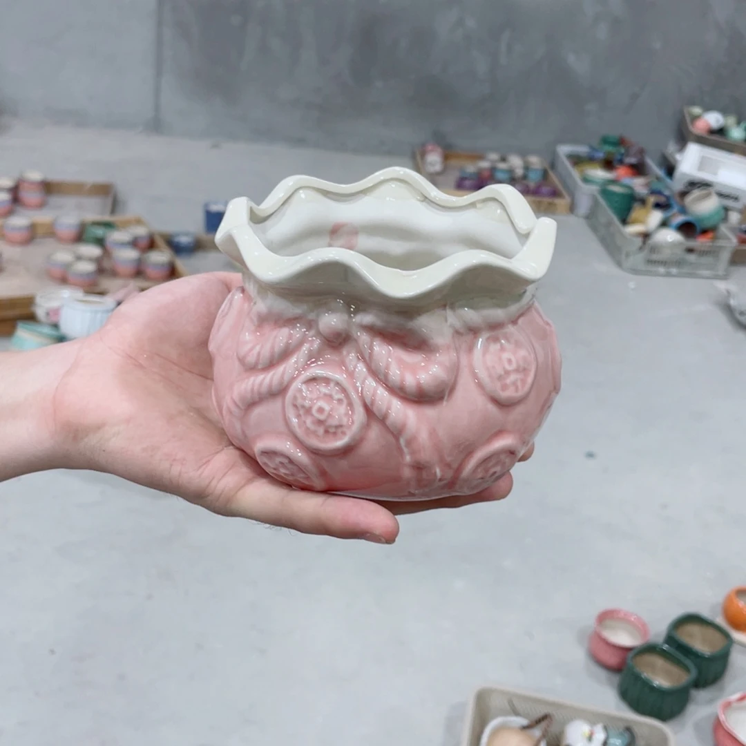 红陶20CM以下瑕疵