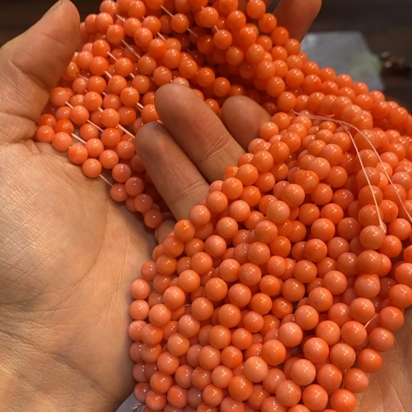 【闪购商品】橄榄核核雕sh粉大珠