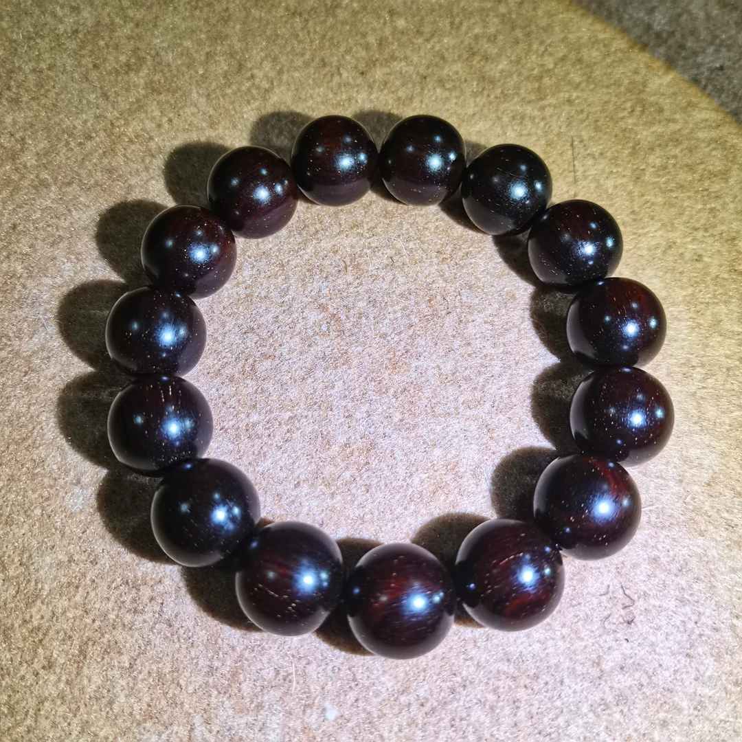 1.5规格15颗金星印度小叶紫檀（檀香紫檀）宠粉款