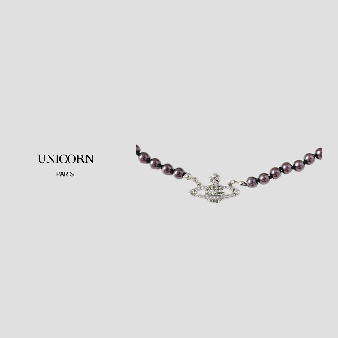 铜合金仿珍珠项链 时尚项链 JS0531