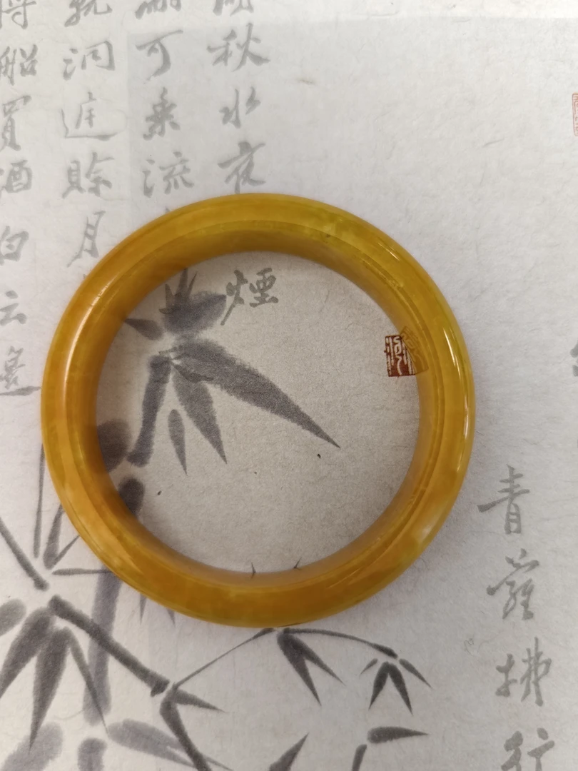 W306黄翡缅甸翡翠