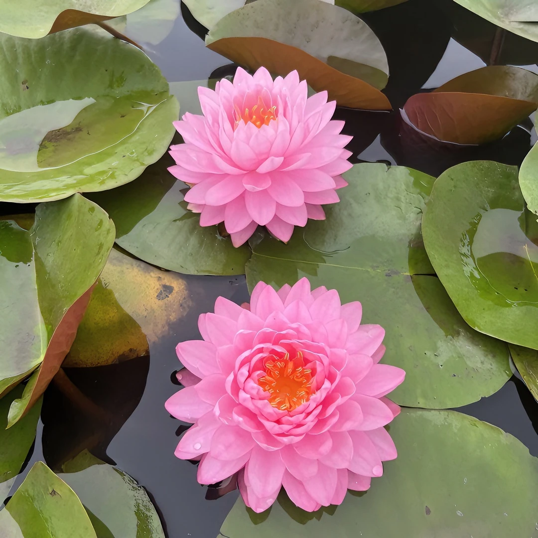 【粉蓬蓬】睡莲花苗带花苞发货水培花卉耐寒耐热四季好养夏季春季