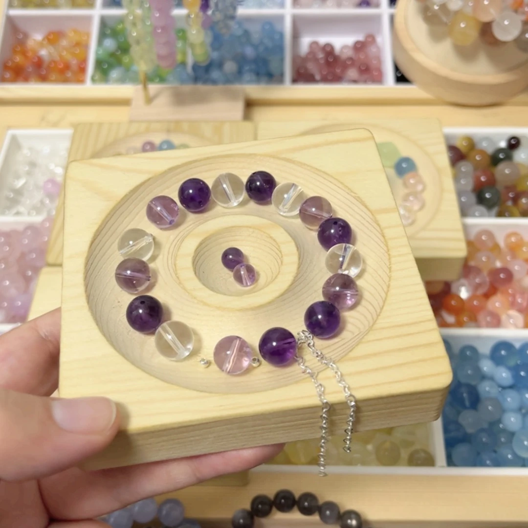 【闪购商品】水晶手串银S925镶嵌