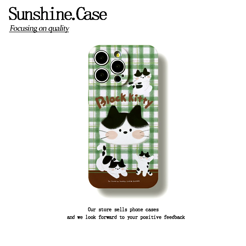 大猫头菲林软壳适用于苹果华为vivo小米oppo一加防摔手机壳