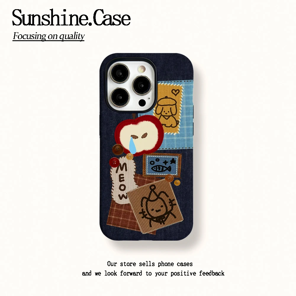 菲林二合一适用苹果华为vivo小米oppo手机壳拼接苹果16PRO/15/14