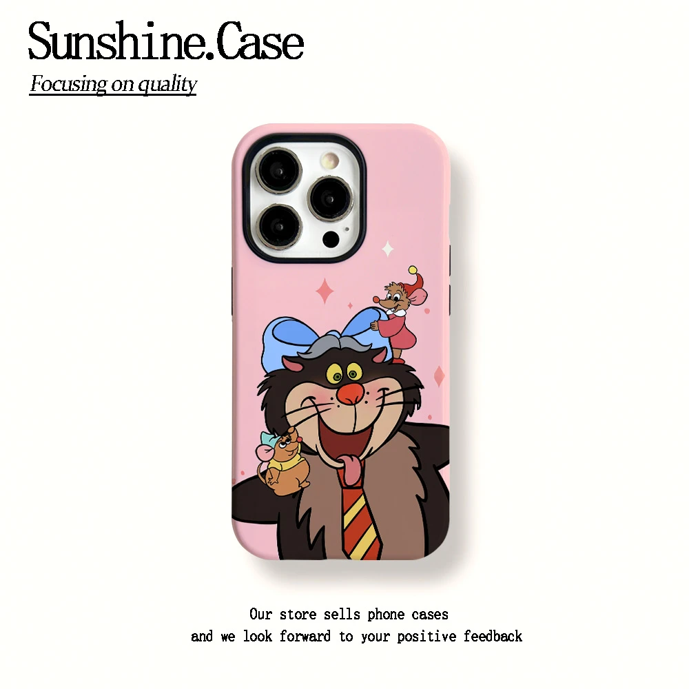 菲林二合一适用苹果华为vivo小米oppo手机壳蝴蝶结黑猫15PRO/14