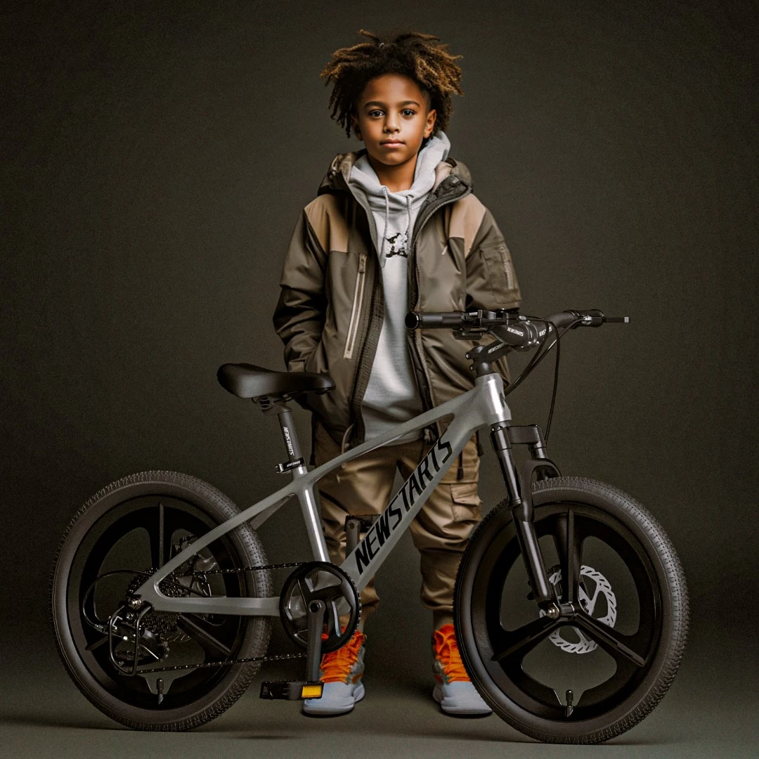 6-18岁中大童镁合金一体自行车双肩减震儿童7档变速越野山地单车