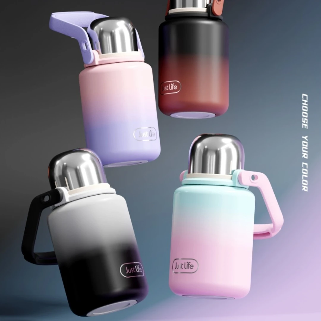 ZB艾可思途悠保温杯800mL时尚简约大容量便携户外健身316保温壶