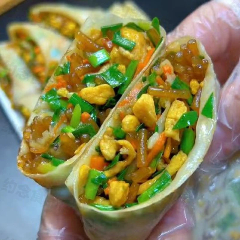 纯手工素馅素三鲜茴香水饺速冻韭菜鸡蛋水饺冷冻速食早餐饺子食品