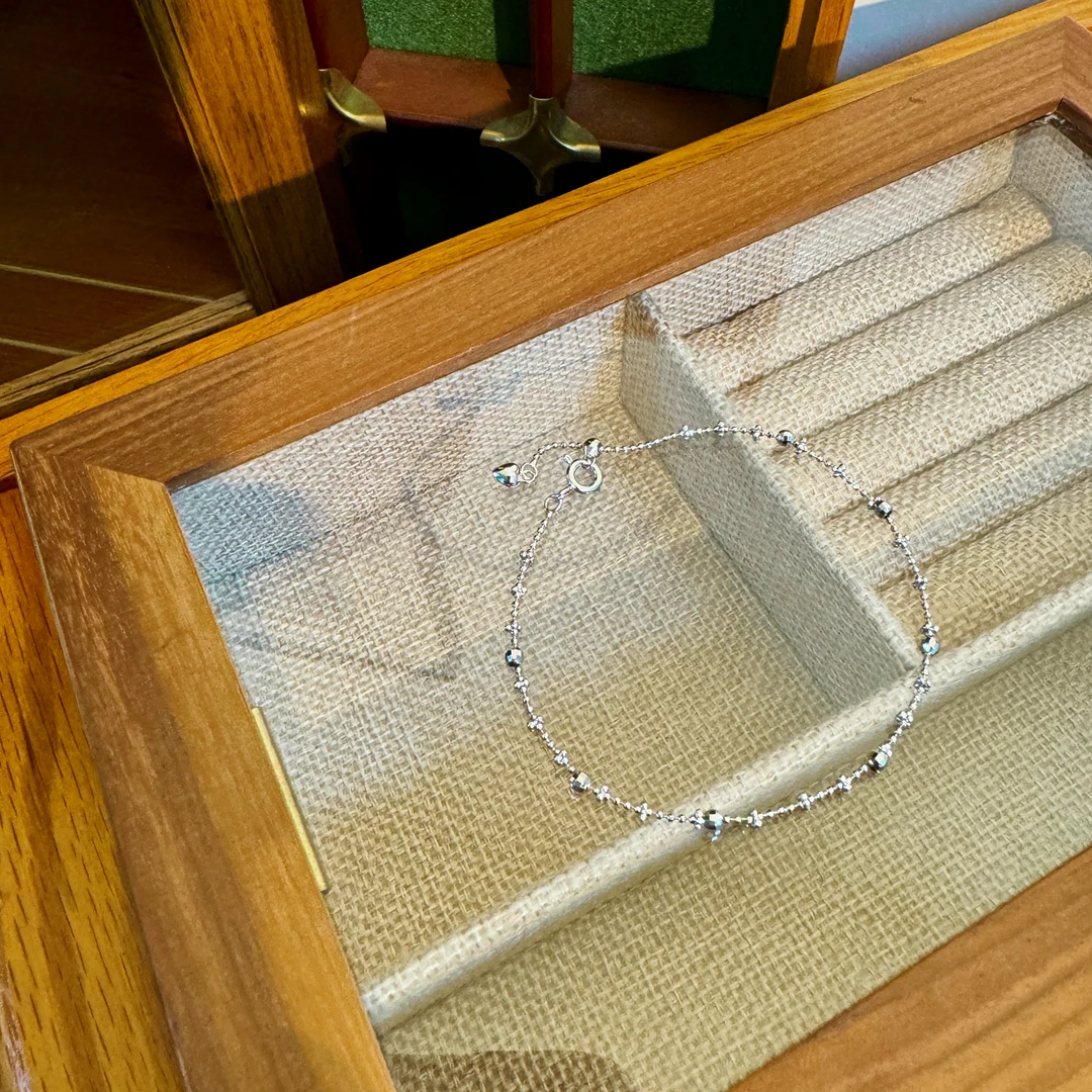 925银手链 仙女手链女纯银s925银饰16+3cm