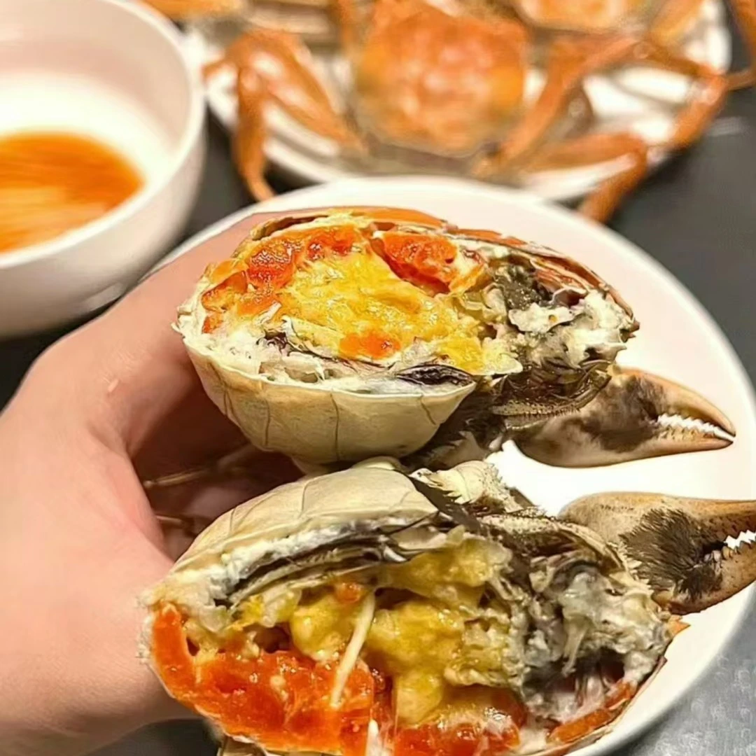 【活蟹现发】鲜活精品大闸蟹【母】2.5两左右/只共10只