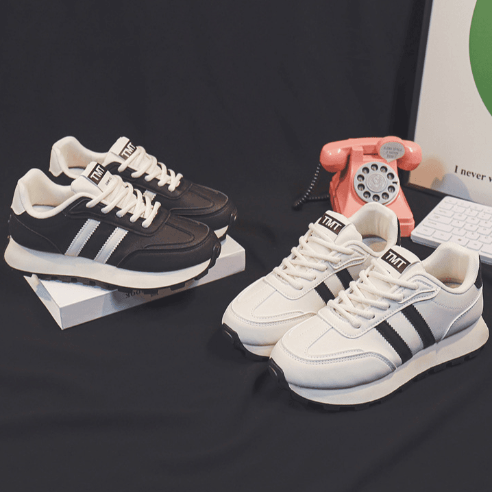 阿甘小白鞋女2024秋夏季新款韩版学生德训鞋百搭休闲鞋女运动板鞋