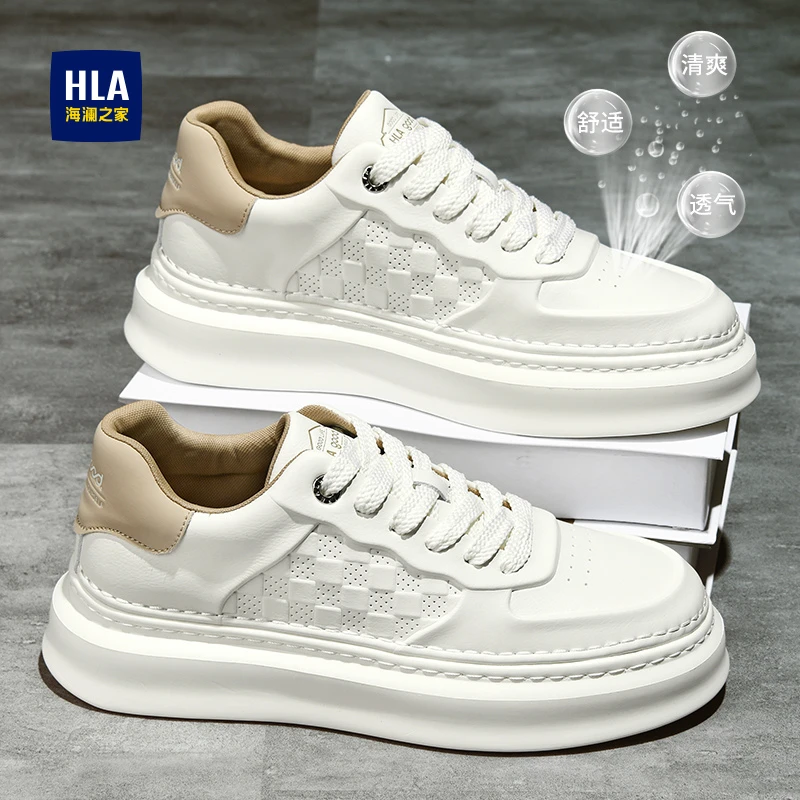 HLA/海澜之家男士运动舒适时尚百搭夏季透气潮鞋