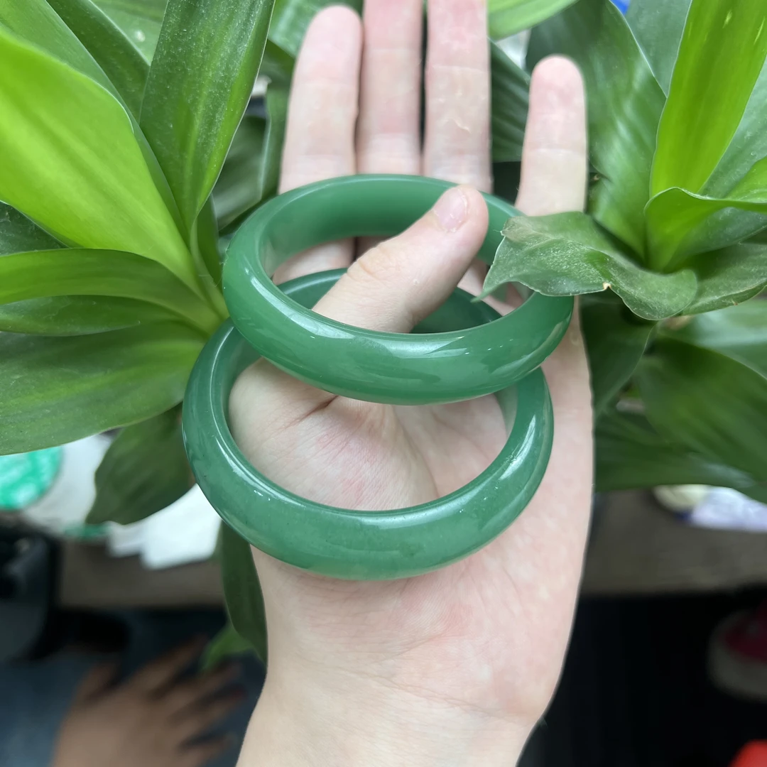 天然东陵玉手镯多样性发货拍一发一圈口联系客服备注