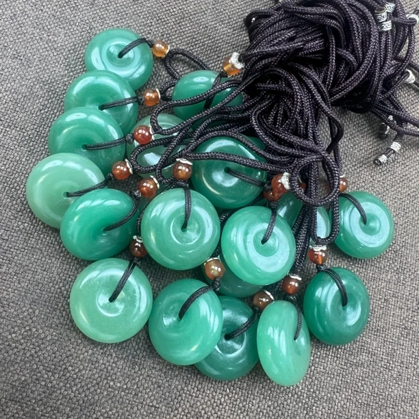 天然东陵玉小平安扣拍一发一多样性发货