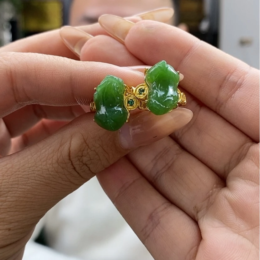 【闪购商品】和田玉戒指合金多样性发货，拍一发一