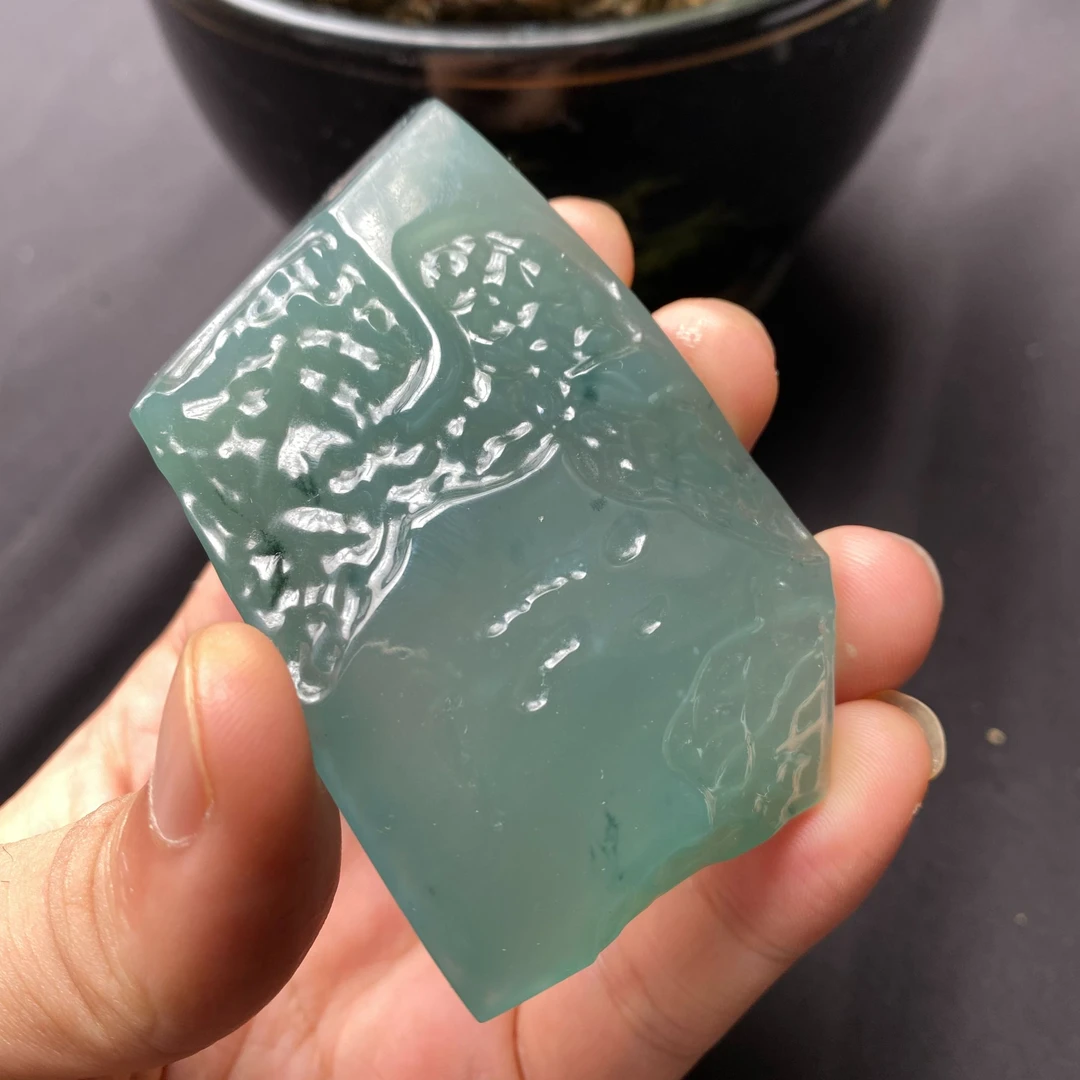 蓝哲翡翠天然缅甸A货翡翠定制