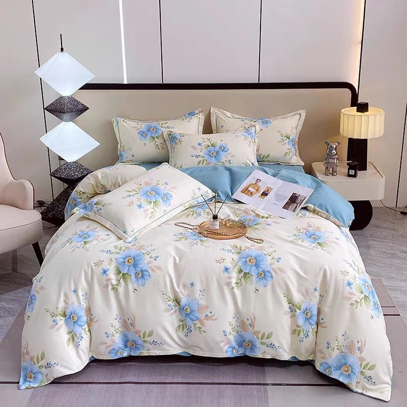 新疆包邮【全棉加厚四件套】  纯棉 透气 轻奢亲肤大气优雅