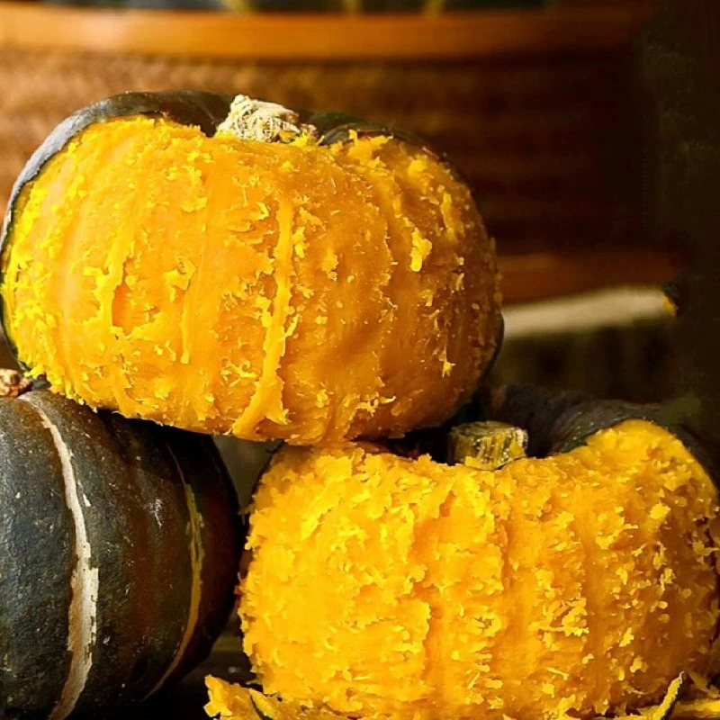 【绿野大叔】惠和一号贝贝南瓜粉糯一箱5-6头装-顺丰