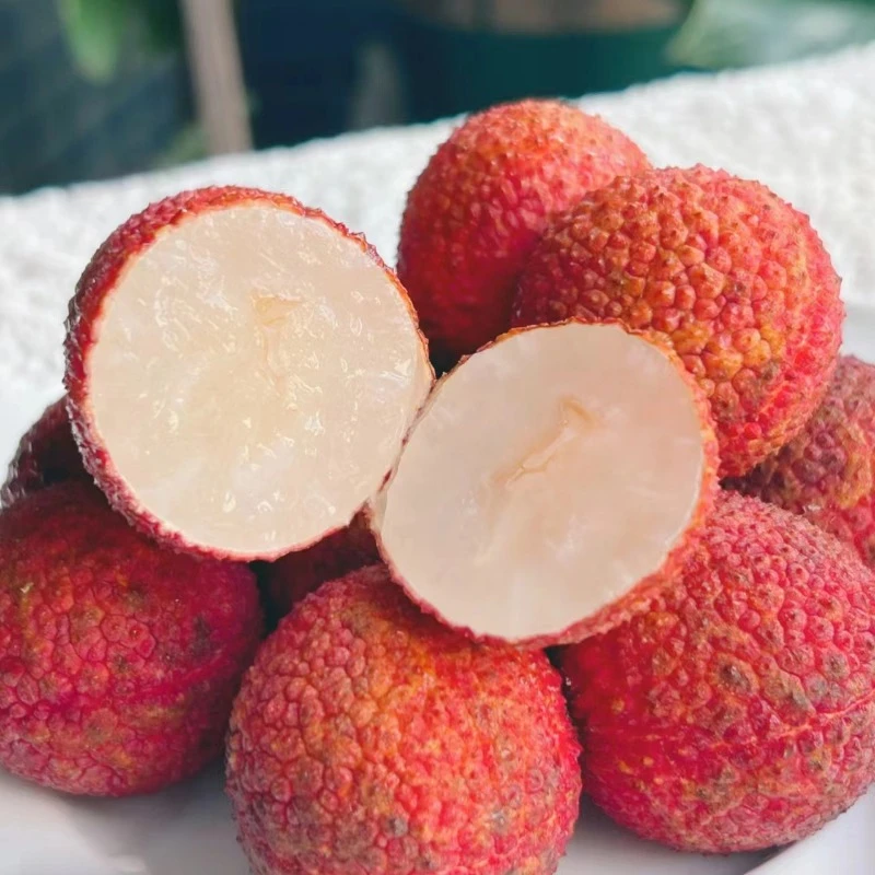 【绿野大叔】九记空运无核荔枝2.5斤原箱-顺丰