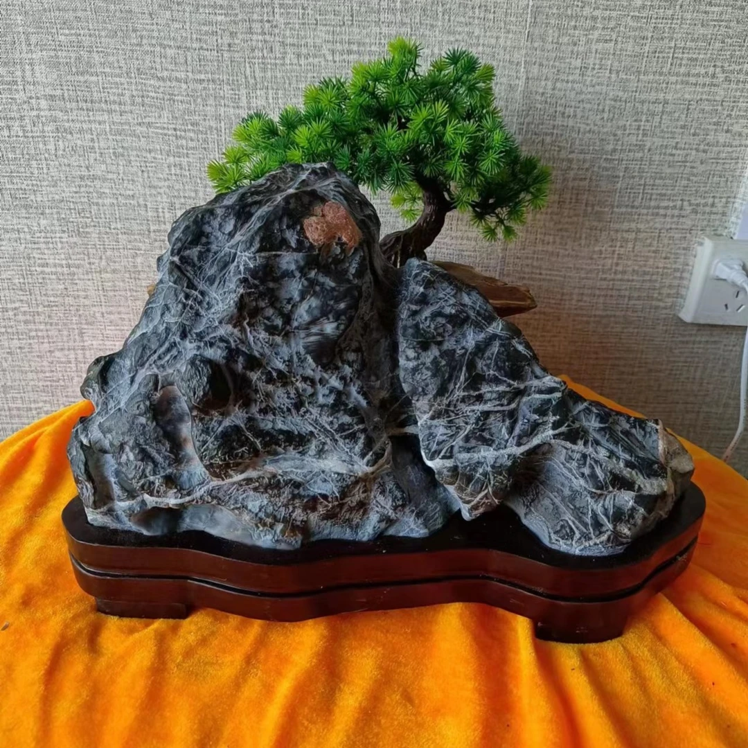 茶几工艺品茶宠玄关摆件假山纯天然奇石摆件原石灵璧石奇石工艺