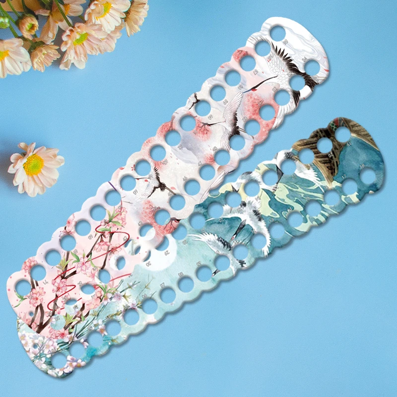 芊虹秀十字绣工具双边定制线板高颜值工具自己用手工穿线用中国风