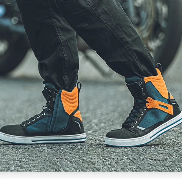 通勤骑行鞋舒适四季防滑防摔透气机车骑士装备休闲运动保护