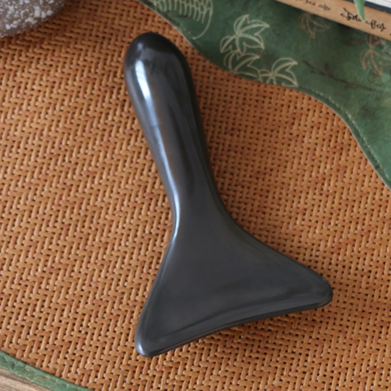 泗滨玄黄砭石刮板面板身体全身通用脸推玄黄砭石鱼尾