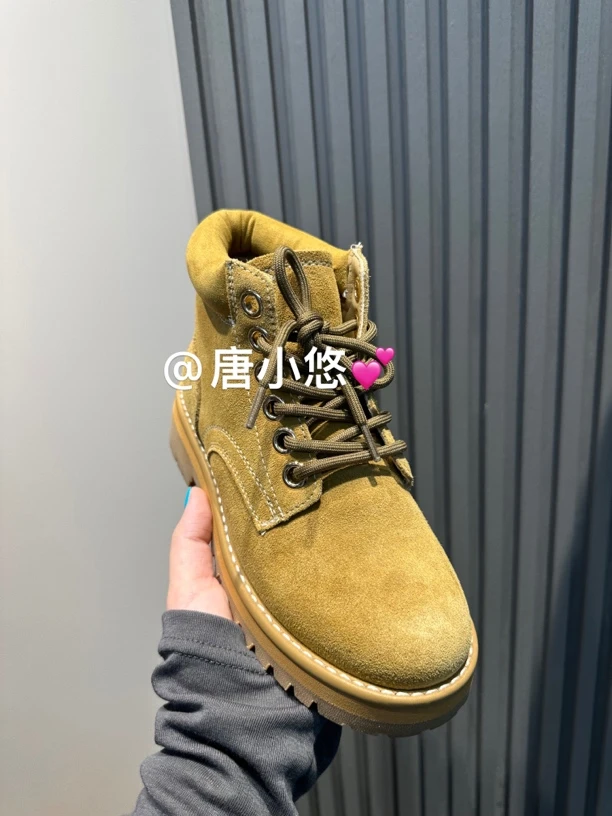 唐小悠 童装定制款 上新2024小悠同款 洋气工装马丁靴