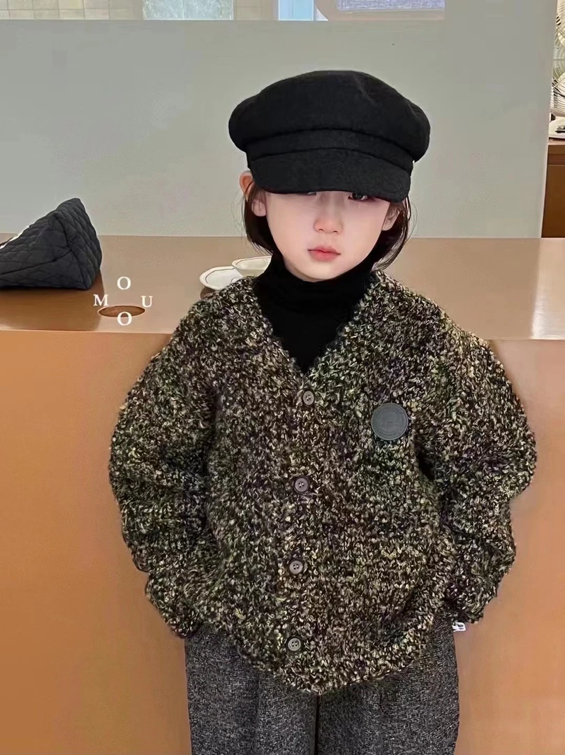 唐小悠 童装样衣款开衫毛衣外套