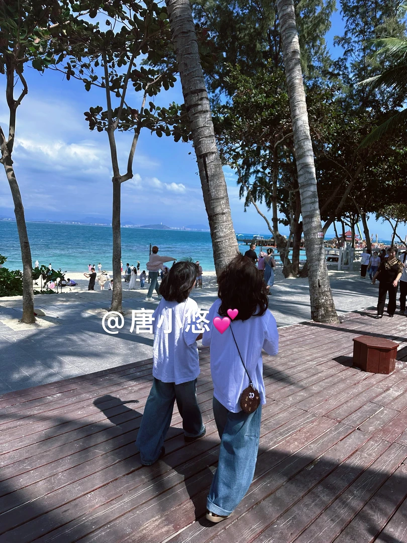 唐小悠 童装定制款 上新2024 小悠同款白色大T