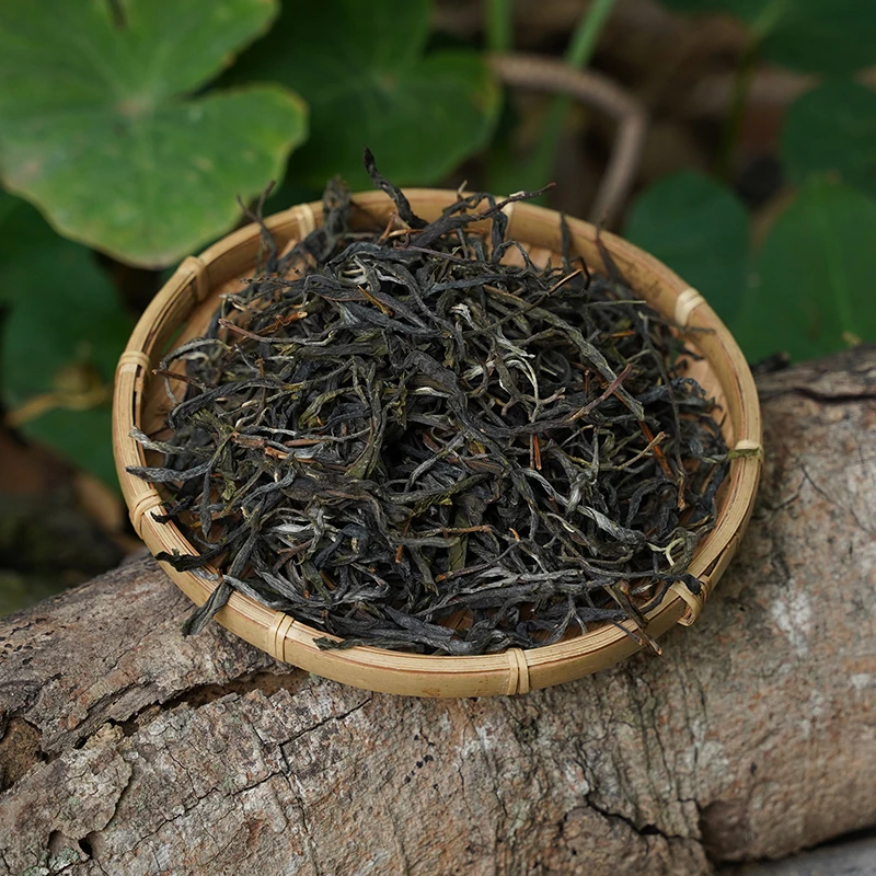 2023年 外天门山高杆古树 头春 普洱生茶50g散茶盒装-