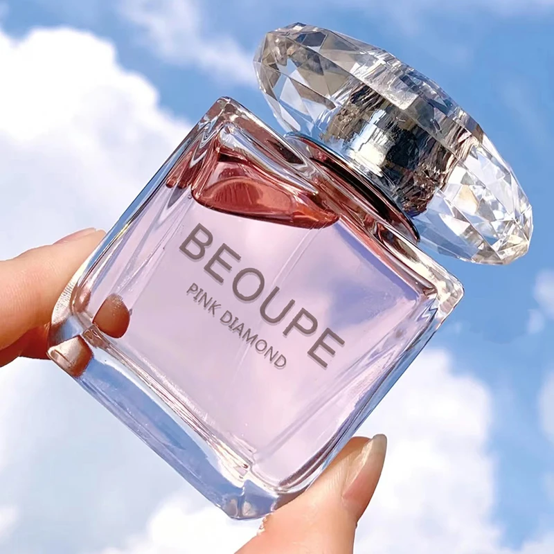 碧欧辟粉钻女士淡雅香水女生经典清新自然淡香香水持久留香好闻