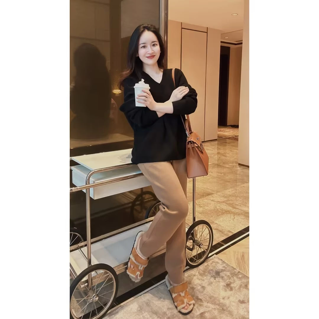 FJ3070【贵姐NICOLE】2025设计师定制（萝卜裤厚款）时尚休闲裤