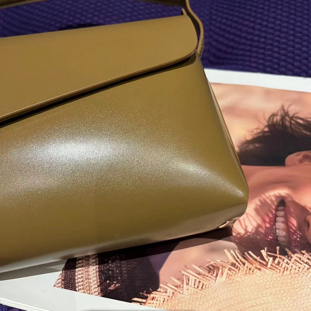 NZ1408【NICOLE进口ZHAO】高端设计师款高级感百搭包包一体牛皮漆皮